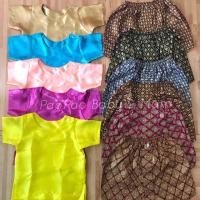 ราคา ชุดไทยโจงกระเบน ชุดไทยพี่หมื่น โจงกระเบนเด็กชาย ชุดไทยเสื้อมันโจงกระเบน (1027885218)