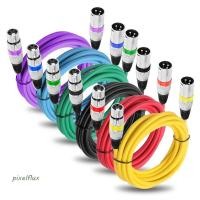 ราคา พิกเซล 3เข็มหมุด XLR สายชายกับหญิงทนทานเสียงสายสัญญาณป้องกันสายไมโครโฟนเครื่องขยายเสียงไมโครโฟนอุปกรณ์สายสัญญาณเสียง (42429600433)