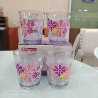 ราคา ซุปเปอร์แวร์แก้วน้ำพลาสติกลายสปิงเฟชร4ใบ (26917439364)