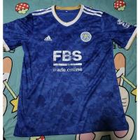 ราคา เสื้อบอลงานไทย เลสเตอร์ สีน้ำเงิน สภาพดี สินค้าพร้อมส่ง+++++ (25866687512)
