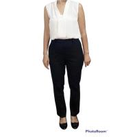 ราคา กางเกงทำงานสีดำผู้หญิงมือสอง(ใส่1ครั้ง) ยี่ห้อ UNIQLOของแท้ % (21860643012)