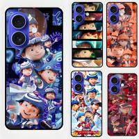 ราคา สําหรับiPhone 12 11 XS MAX X 7 8 6 6S 5 5S Plus 5C 4 4S SE 2020 2022 DIY1 สีดําFrostedนุ่มเคสโทรศัพท์Boboiboy Gempaการ์ตูนอะนิเมะ (47858444242)