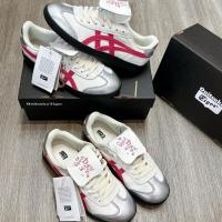 ราคา Onitsuka Tiger Tokion รองเท้าผ้าใบสีชมพูที่ปรับแต่งได้ รองเท้ากีฬา TOKUTEN (51109042111)