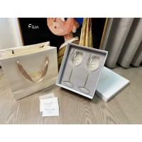 ราคา Dior Red Wine Cup Champagne Cup High end 3D Dolphin High Foot Cup Boutique Creative Red Wine Cup (24019653985)