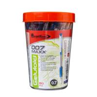 ราคา ปากกาลูกลื่น Quantum 007 Max Geluloid 0.7มม. หมึกสีน้ำเงิน ด้ามคละสี (แพ็ค50ด้าม) (6938999511)