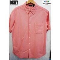 ราคา DKNY JEANS แท้ เสื้อเชิ๊ตแขนสั้นสปอต S.XL (3325345410)