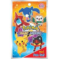 ราคา Pokemon SUN&MOON Mini Fun Set [ขนาดพกพา=เล็กเท่าฝ่ามือ] ชุดมินิฟันเซ็ตโปเกมอน (สมุดระบายสี+สี+สติ๊กเกอร์+ตัวปั๊ม) [K] (3927560847)
