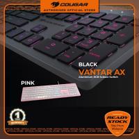 ราคา COUGAR Vantar AX Scissor Gaming Keyboard สีดํา/ชมพู (55001160617)