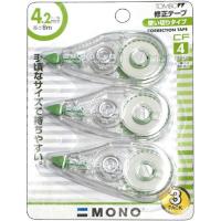 ราคา เทปลบคำผิด TOMBOW ขนาด 4.2 มม.x8 ม. (3ด้าม) (CT-CF4) ทอมโบว CT-CF (1062721865)