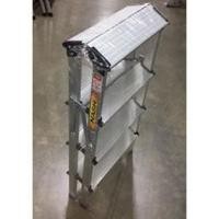 ราคา NASHI บันได 3 ขั้น บันได 4 ขั้น บันไดอลูมิเนียม สีเทา Aluminum 4 Steps Ladder (1186955009)