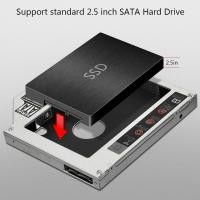 ราคา HDD Caddy / ช่องใส่ฮาร์ดดิสก์ที่ 2 แล็ปท็อป SATA เป็น SATA (11619777065)