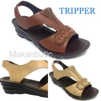 ราคา รองเท้า รัดส้น หนังพียู Tripper (5216396117)