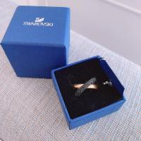 ราคา แหวน Swarovski แท้ 100% Crystaldust Cross Ring Swarovski Infinity Ring, White, Rhodium plated (5588447632)