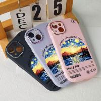 ราคา เคส Oil Art Van Gogh Star Sky,ภูมิทัศน์กลางคืน,iPhone 11/12/13/14/15/16/17 Pro Max (52809273732)
