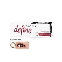 ราคา Acuvue 1 Day Define สี Radiant Chic รายวัน คอนแทคเลนส์สี แอคคิววิว จำนวน/กล่อง 30 ชิ้น (43670284887)