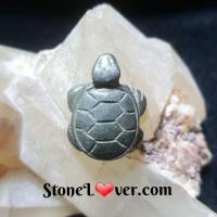 ราคา #Pyrite#size15×19×8มม.#หินเเกะสลัก#เต่าไพไรต์#แร่ไพไรต์ (19385318576)