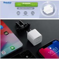 ราคา Huntkey 20W Fast Mini Charger Adapter 1 Port 1C รุ่นHKY-P11-02009CV00S (ของแท้ประกันศูนย์) (20971002843)