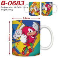 ราคา Sonic The Hedgehog Cartoon Casual and Simple Ceramic Cup Student Creative Mug (41508607843)