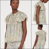 ราคา เสื้อเบลาส์ผ้าชีฟองผีเสื้อ H&M (43228792578)