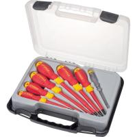 ราคา STANLEY ชุดไขควงหุ้มฉนวน6ชิ้น+ไขควงวัดไฟ VDE Screwdriver Set รุ่น STMT60175 (26202564837)