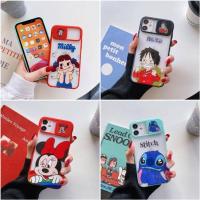 ราคา SALE❗For I6 I6P I7 I7P I8 I8P SE2020 เคสสไลด์ปิดกล้อง เคสการ์ตูน (5445492812)