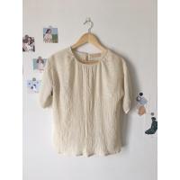 ราคา ส่งต่อ เสื้อสีครีมอ่อนแบรนด์ NATURE ผ้าใส่สบาย (7960488525)