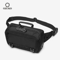ราคา Ozuko กระเป๋าคาดอก กระเป๋าคาดเอว ป้องกันการโจรกรรม กันน้ํา แฟชั่นสําหรับผู้ชาย (18912864891)