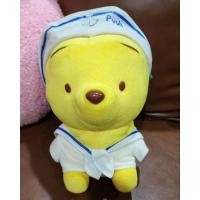 ราคา ตุ๊กตามือ✌️ ลิขสิทธิ์แท้ ตุ๊กตา หมีพู Winnie the Pooh ใส่ชุดกะลาสี ทหารเรือ ป้ายห้อย ขนาด 11" สภาพ 99% (21293509974)