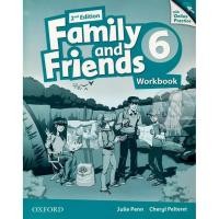 ราคา Bundanjai (หนังสือเรียนภาษาอังกฤษ Oxford) Family and Friends 2nd ED 6 : Workbook with Online Practice (P) (22950789341)