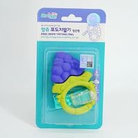 ราคา Ange อังจู ของเล่นเสริมพัฒนาการ สำหรับเด็กวัย 3 เดือน ยางกัดองุ่นวงกลม ยางกัด อังจู Grape Ring (11111397094)