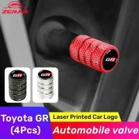 ราคา ฝาครอบวาล์วยางรถยนต์ โลหะ พิมพ์ลายโลโก้ สําหรับ Toyota Prius Fortuner Corolla Cross CHR Camry Wish Vios Veloz Estima Sienta Yaris Ativ Altis Sienta bZ4X Hiace Hilux Revo 4 ชิ้น (24604400438)