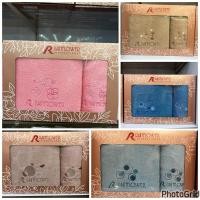 ราคา ชุดผ้าขนหนู Rainflower ผ้าเช็ดตัว 27*54 นิ้ว+ผ้าเช็ดผม 15*30 นิ้ว Cotton 100 % รุ่น MSG31199AS (11576304560)