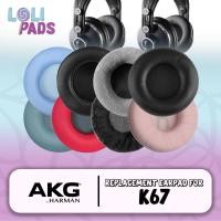 ราคา Earpad Ear Cushion Earcup Ear Pad AKG K67 K 67 K-67 แผ่นโฟม (49259254177)