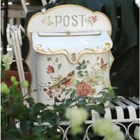 ราคา พร้อมส่งตู้ไปรษณีย์ Vintage Exterior Wall Mounted Post Box Mailbox (28917773240)
