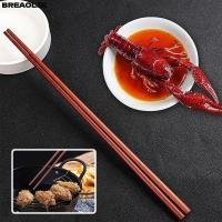 ราคา BREAOLIC ตะเกียบยาว, ก๋วยเตี๋ยวตะเกียบไม้ยาวพิเศษ, ทนทานขัดกันลื่นทอดหม้อร้อนใช้ตะเกียบเครื่องครัว (29593563637)