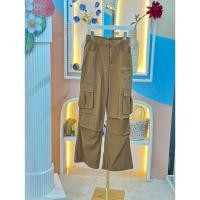 ราคา มือ1 WirahBrand สีน้ำตาล ไซส์2XL KW08 Cargo Pants กางเกงทรงคาร์โก้ ผ้าPolyester Taffeta (42904839532)
