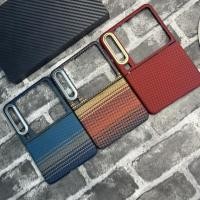 ราคา Huawei Pura X Kevlar เคสโทรศัพท์มือถือ Magnetic Huawei PuraX เคสป้องกันคาร์บอนไฟเบอร์ (29182013694)