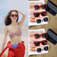 ราคา แว่นตา GAMT Wayfarer Retro Polarized Sunglasses กรอบนำ้ตาลแดง เลนส์เทาดำ (1539659445)
