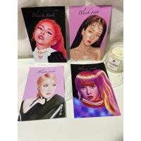 ราคา โปสการ์ด Postcard BlackPink Collection1 black neon pink pastel (8796464452)