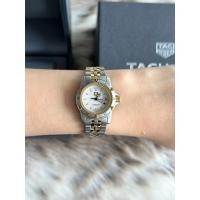 ราคา ⌚️TagHeuer S1500 White Dial Date Lady’size Vintage 1990’s 2K (43314913468)