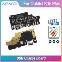 ราคา ▥ Aibaoqi ยี่ห้อใหม่ปลั๊ก USB พอร์ตชาร์จบอร์ดพร้อมไมโครโฟนสั่นสําหรับ Oukitel K15 Plus โทรศัพท์ (41160705770)