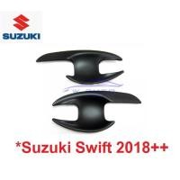 ราคา เบ้ารองมือเปิด SUZUKI SWIFT 2018 - 2024 ดำด้าน ซูซูกิ สวิฟท์ ถาดรองมือเปิดประตู เบ้ามือจับ ถาดกันรอยประตู เบ้ากันรอย (7731867651)