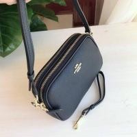 ราคา กระเป๋าสะพาย COACH 2 ซิปทรงกล่อง size 9 นิ้ว (4952238268)