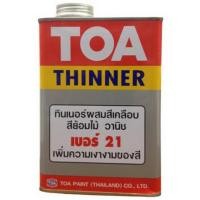 ราคา ทินเนอร์ Toa เบอร์ 21 ขนาดแกลลอน (7510365132)