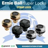 ราคา Ernie Ball Super Locks - End Pin Lock Bass Guitar (23754486244)
