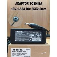 ราคา อะแดปเตอร์ Toshiba 19V 1.58A Dc (5.5*2.5) + สายไฟ (51258109293)