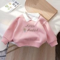 ราคา ลองดู MooDeng Baby เสื้อแขนยาวเด็กผู้หญิง(2-12ขวบ) แขนยาวคอปก งานปักน้องกระต่าย ปักลายด้านหน้าเเละเเขน เนึ้อผ้าคอตตอนใส (43577531715)
