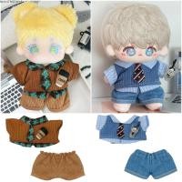 ราคา BACKSTAGEEET4FC3 เสื้อผ้าตุ๊กตา, Playing House เปลี่ยนชุดเกมตุ๊กตาชุดนักเรียน, Creative Blue Brown 10 ซม.P Photo Prop ตุ๊กตาเสื้อกางเกงชุดของเล่น (46258193677)
