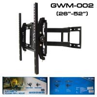 ราคา TV Bracket GLINK ขาแขวนทีวี LED/LCD Plasma wall mount ขนาด 26-52 นิ้ว รุ่น GWM-002 (14930223462)