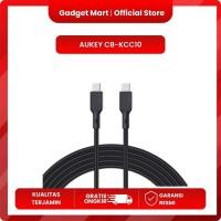 ราคา Aukey CB-KCC101 สายถักไนลอน USB-C เป็น USB-C 1M Type C (29525151643)